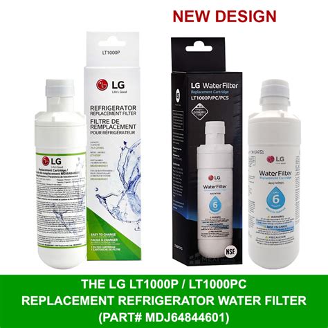 Toradh íomhá ar LG Lt1000p Water Filter Compatible Models