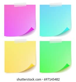 Four Colours Sticker Note-এর ছবি ফলাফল