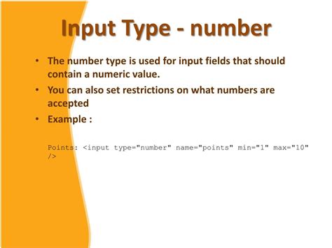 Image result for Number Options HTML