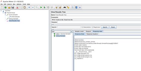JMeter Adding File Path to HTTP Request に対する画像結果