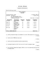 Image result for Invoice Example Normalization Exercises