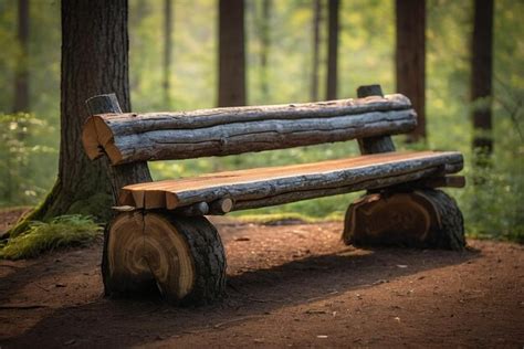 Image result for Tree Log Bench