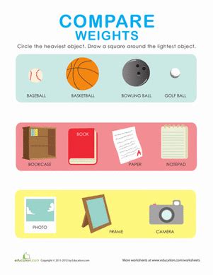 Afbeeldingsresultaten voor Maths Genie Weight Comparison Worksheet