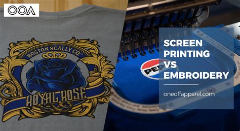 Image result for Silk Screen vs Embroidery