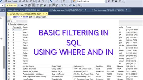 Image result for SQL Filter for Key Words