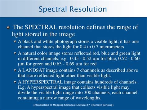 Image result for What Is Spectral Resolution