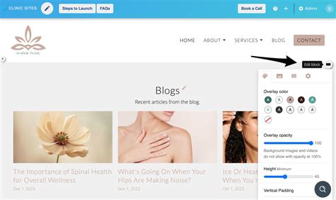 Toradh íomhá ar Image of Menu Tab On Blog