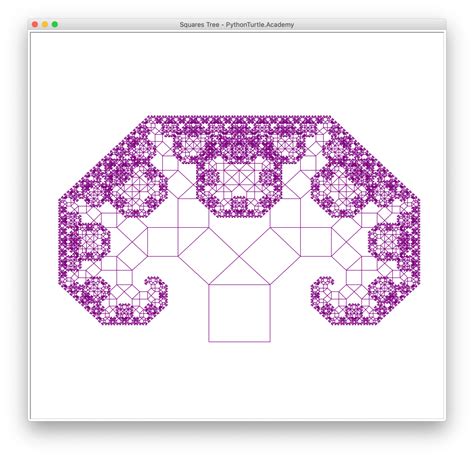 Toradh íomhá ar Fractal Leaf Turtle Python