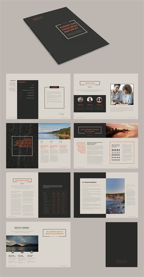 Image result for InDesign Brochure Layout