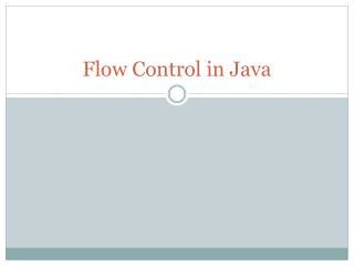 Image result for Java Flow Control and Arrays