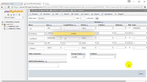 Afbeeldingsresultaten voor Create New Database in phpMyAdmin