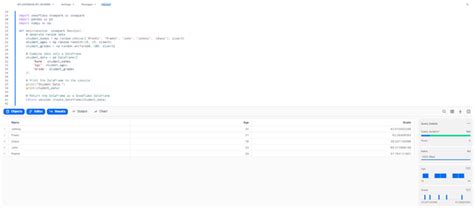 Image result for Snowflake Python Worksheet Example
