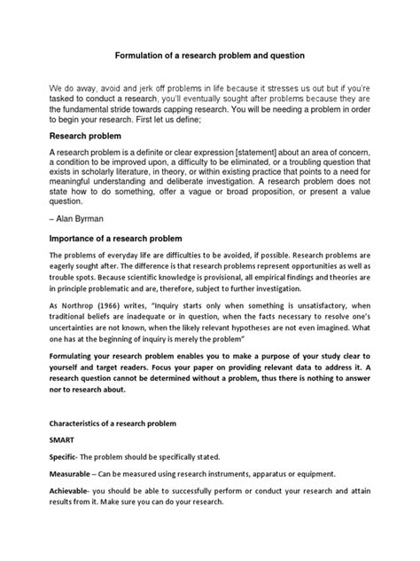 Problem Formulation in Research Methodology に対する画像結果