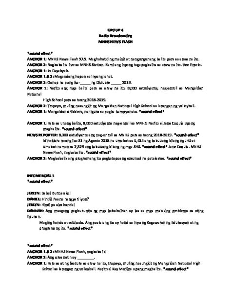 How to Write in Broadcasting Script に対する画像結果