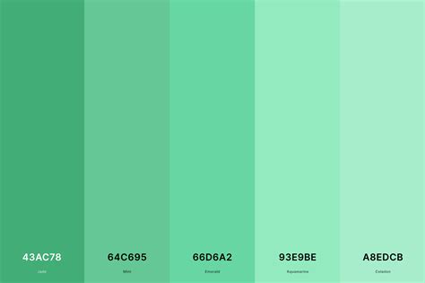 Image result for Mint Color Code