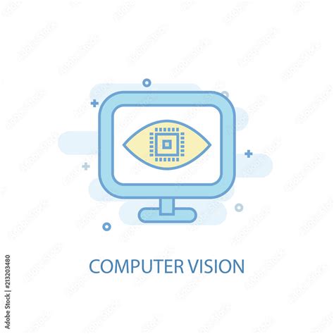 Toradh íomhá ar 3D Computer Vision Icon
