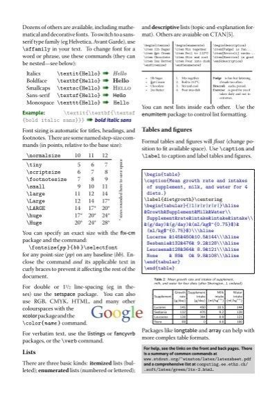 Image result for Typical Guide Document Structure
