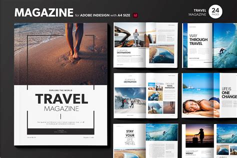 Image result for Simple Magazine Layout