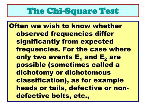 Toradh íomhá ar Chi-Square Coin Test Packet