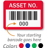Image result for Asset Code Sticker