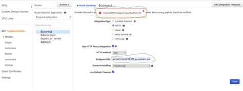 AWS WebSocket API に対する画像結果