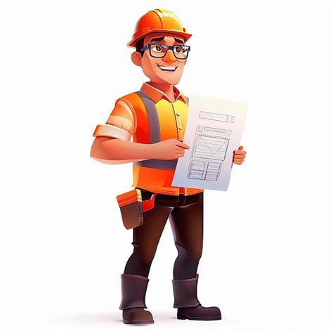 Image result for Construction Engineer Cartoon