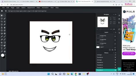 Image result for How to Make Custom Faces in Roblox