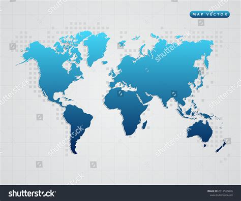 Image result for Blue Color World Map in Vector