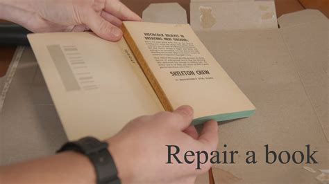 Image result for Paperback Book Repair