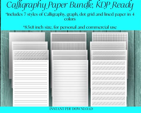 Image result for Calligraphy Graph Paper Template