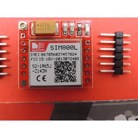 GSM Module Sim 800L Graphical Photo for Connection に対する画像結果