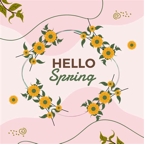 Image result for Hello Spring Drawing