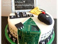 Image result for Computer Cake Ideas Graduation