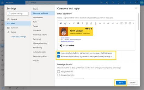 Afbeeldingsresultaten voor Create Email Signature Outlook