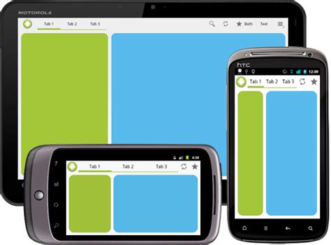 Toradh íomhá ar Android Action Bar Example