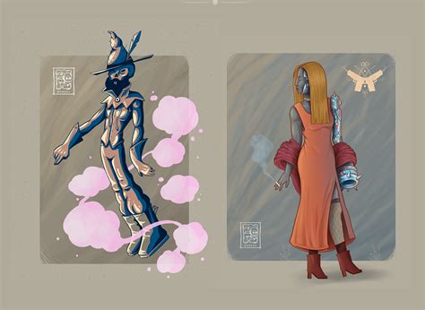 Random Characters on Behance