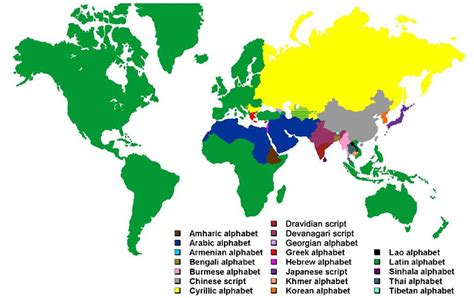 Image result for Language Scripts of the World