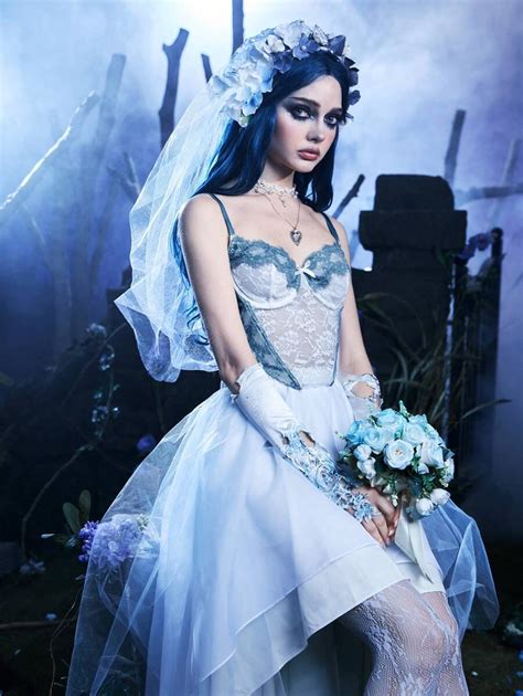 Emily from corpse bride cosplay photoshoot – Artofit