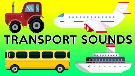 Image result for Transport Vehicles for Kids Sounds