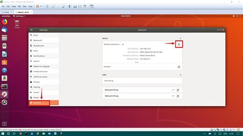 Toradh íomhá ar Ubuntu Network Identity UI