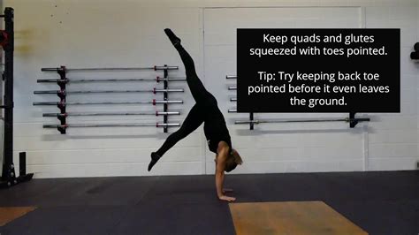 Image result for How to Do Handstand Split
