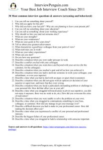 Image result for Interview Questions and Answers PDF