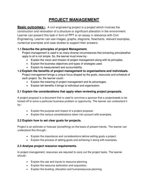 Toradh íomhá ar Do My Project Management Assignment