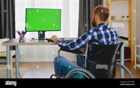 Image result for Handicapped Person without Hand Use a Computer