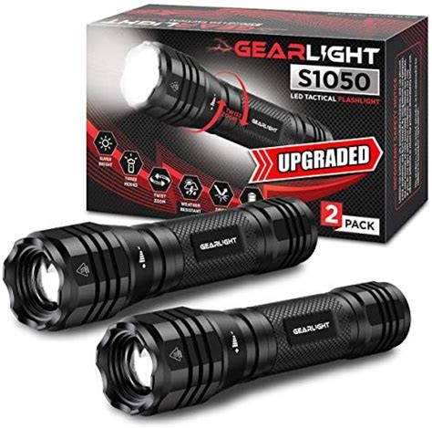 Image result for Gear Light High-Powered LED Flashlight S2000