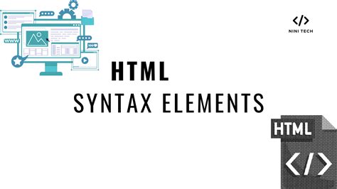 Image result for HTML Syntaz