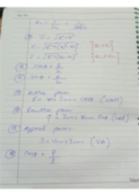 Toradh íomhá ar Single Phase Current Formula