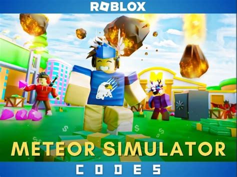 Afbeeldingsresultaten voor Code Roblox Meteor Simulator 2022