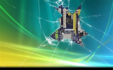 Broken Computer Screen Wallpapers - Top Free Broken Computer Screen ...