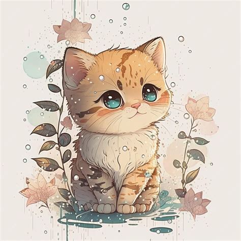Image result for Cute Cat Art
